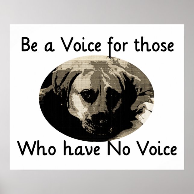 Be a Voice Poster (Front)