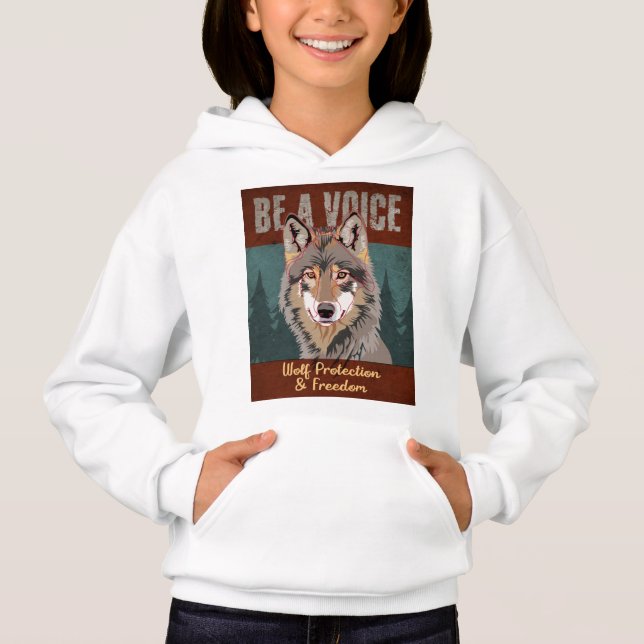 Be a Voice - Wolf Protection and Freedom (Front)