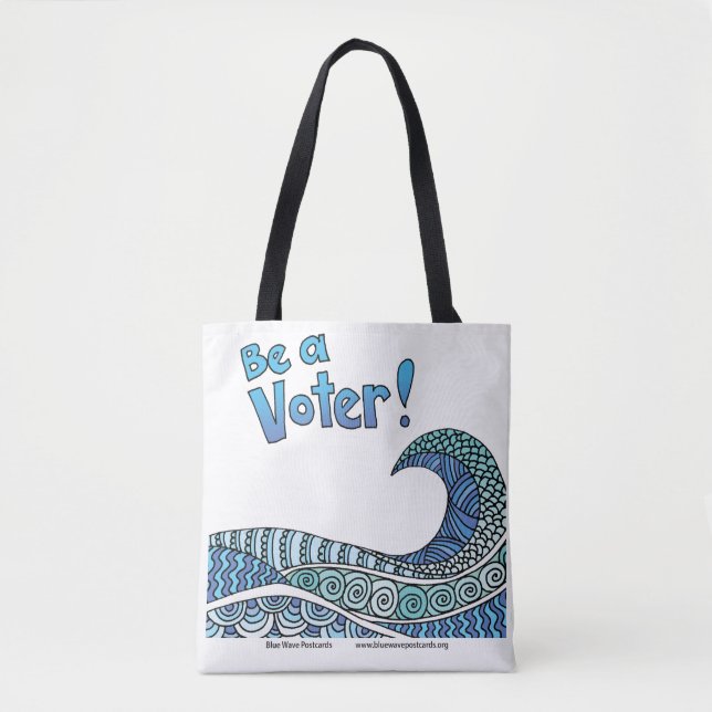 Be a Voter Tote Bag (Front)