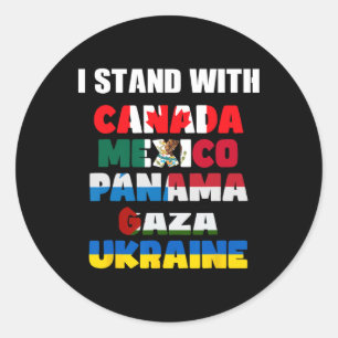 Be A Zelensky Protect Ukraine Ukraine Support Classic Round Sticker