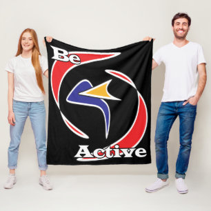 Be Active   Fleece Blanket