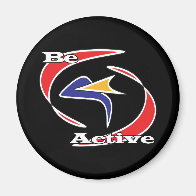 Be Active   Magnet (Front)