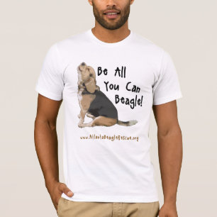 Be All You Can Beagle - American Apparel T-Shirt