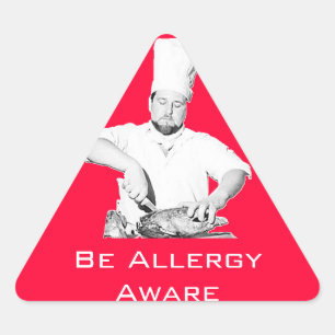 Be Allergy Aware Sticker