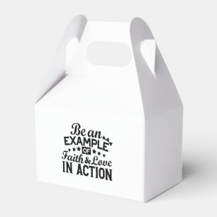 Be an Example of Faith and Love in Action Favour Box