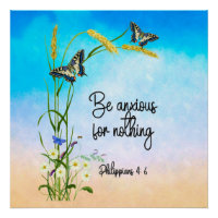 Be Anxious For Nothing Bible Verse