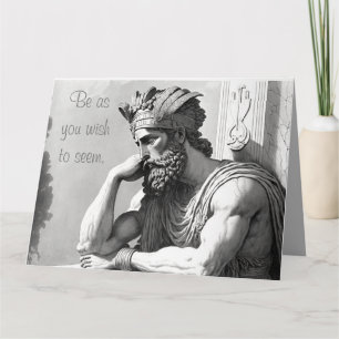 Be as you wish to seem card