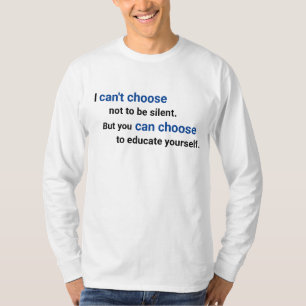 Be Aware Educate T-Shirt