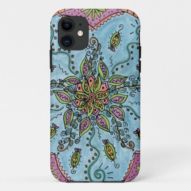 Be Balanced Mandala iPhone 11 Case (Back)