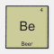 Be - Beer Funny Chemistry Element Symbol T-Shirt
