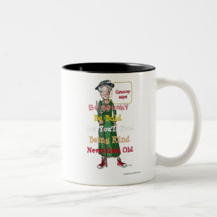 Be Bold, Be Kind Two-Tone Coffee Mug