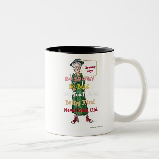 Be Bold, Be Kind Two-Tone Coffee Mug (Right)