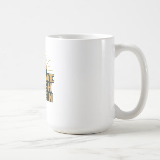 Be Brave Enough to Begin - Motivational Mountain Coffee Mug