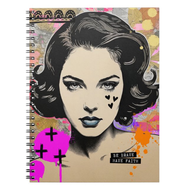 Be Brave Have Faith | Devotional Notebook Journal (Front)