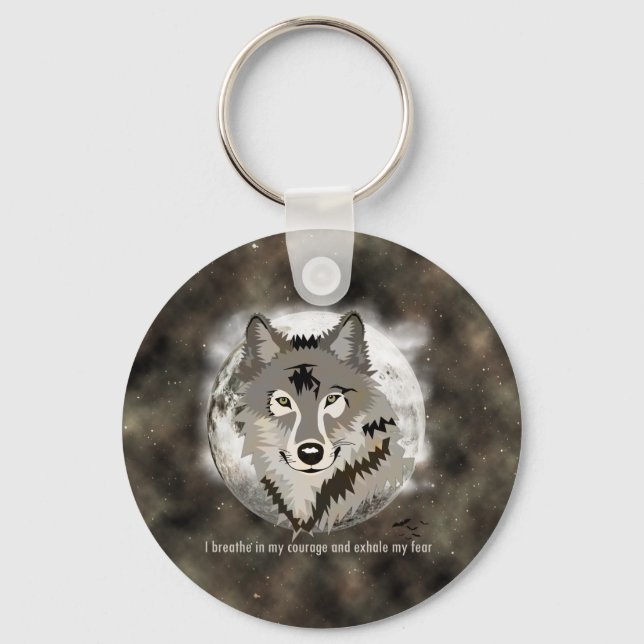 Be brave key ring (Front)