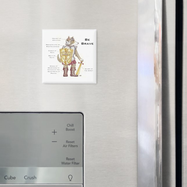Be Brave Magnet (In Situ (Fridge))
