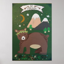 "Be Brave" Poster