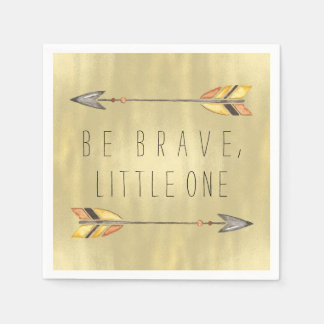 Be Brave Tribal Baby Shower Napkin
