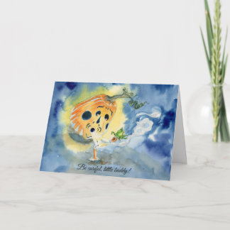 "Be careful, little Buddy!" Halloween card
