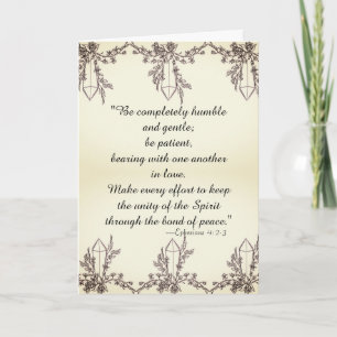 Be Completely Humble Note Card