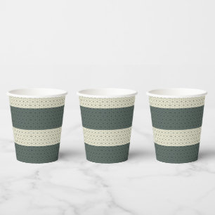 Be cool wear Green Paper Cups