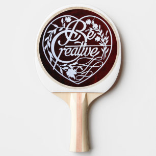 Be Creative Ping Pong Paddle