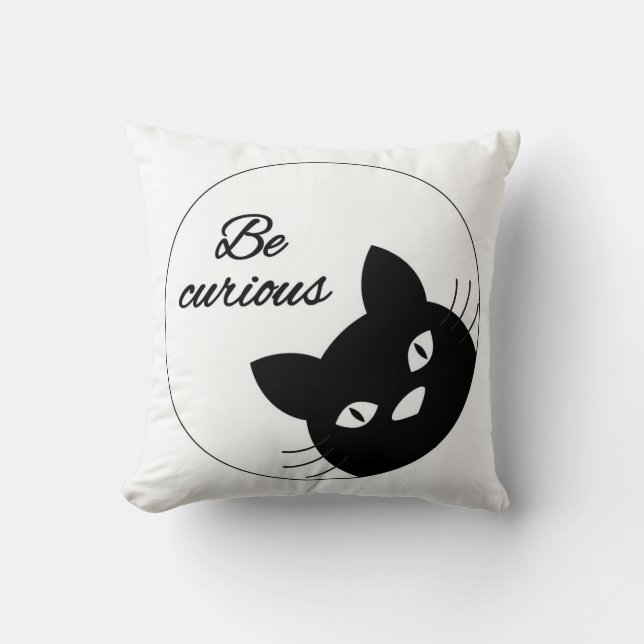 Be Curious Cushion (Front)