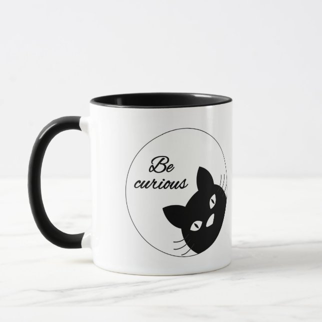 Be Curious Mug (Left)