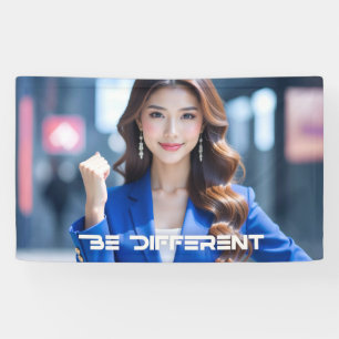 BE DIFFERENT BANNER