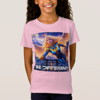 BE DIFFERENT - Female Angel Hero Above Tokyo T-Shirt