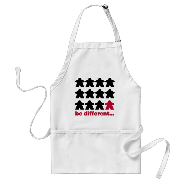 be different Meeples Standard Apron (Front)