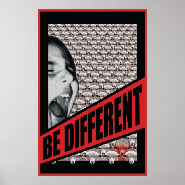 Be Different Poster (Front)
