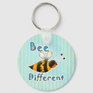 Be Different Spotted Bumble Bee Key Ring