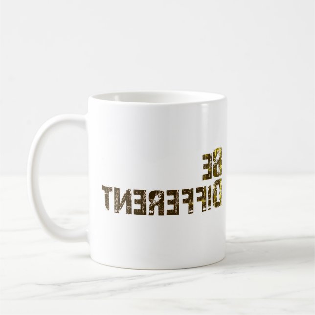 Be Different Stand Out Coffee Mug (Left)
