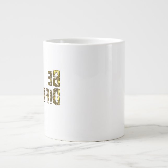 Be Different Stand Out Large Coffee Mug (Front)