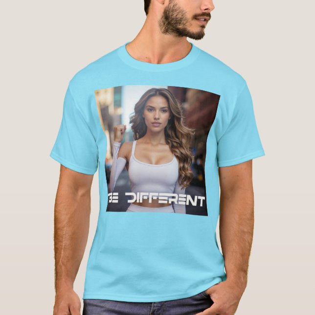 BE DIFFERENT T-Shirt (Front)
