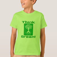 Be Eco-Friendly | Think Green T-Shirts