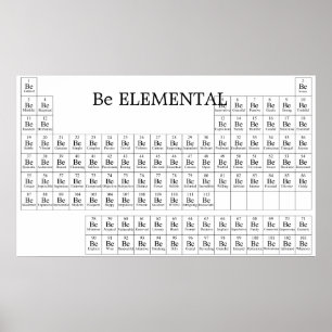 Be ELEMENTAL Print