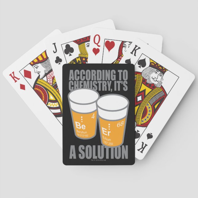 BE-ER PLAYING CARDS (Back)