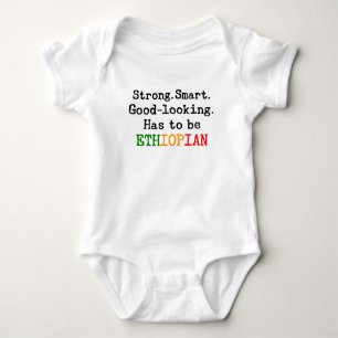 be ethiopian baby bodysuit