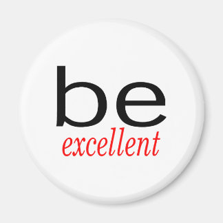 Be Excellent Magnet
