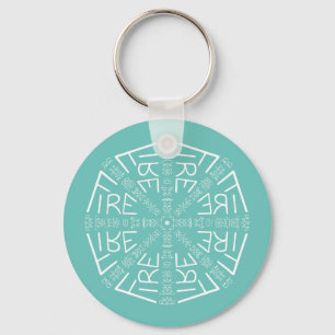 Be fearless…Hidden words key chain