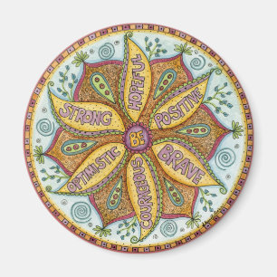 "Be Fearless" Magnet