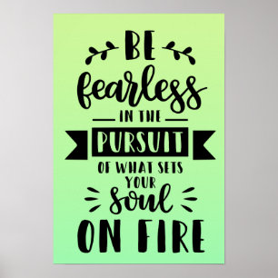 Be Fearless Poster