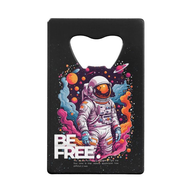 BE FREE Astronaut design (Front)