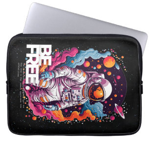 BE FREE Astronaut design Laptop Sleeve