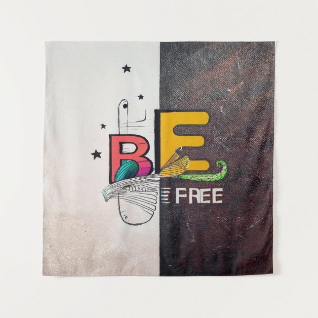 Be Free Tapestry (Front)