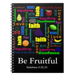 Be Fruitful Spiral Notebook