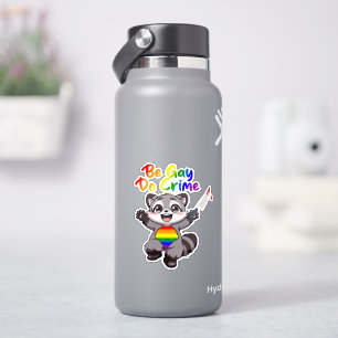Be Gay Do Crime LGBTQ+ Pride Racoon