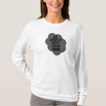 “Be Gentle With Your Mind” Wellbeing Quote Design 